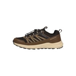 Buty trekkingowe Endurance Ferill WP. Brązowe buty trekkingowe Endurance, bez wzorów, bez zapięcia. Za 295.00 zł.