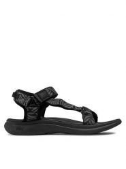 Helly Hansen Sandały Capilano F2f Sandal 11793_990 Czarny. Czarne sandały Helly Hansen, z materiału, bez zapięcia. Za 199.99 zł.