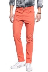 LEE RIDER MĘSKIE SPODNIE MATERIAŁOWE PAPRIKA L701LB22 112117566. Spodnie materiałowe Lee, l, bez wzorów, z materiału. Za 199.99 zł.