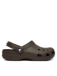 Crocs Klapki Classic 10001 Brązowy ciemny. Brązowe klapki Crocs, z tworzywa sztucznego. Za 239.99 zł.