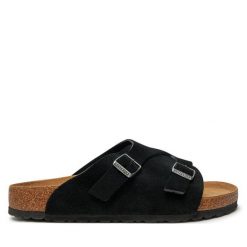 Klapki Birkenstock. Czarne klapki Birkenstock. Za 449.99 zł.