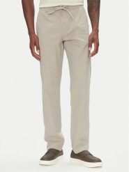 Lindbergh Spodnie materiałowe 30-008003 Szary Tapered Fit. Szare spodnie materiałowe Lindbergh, m, bez wzorów, z bawełny. Za 299.99 zł.