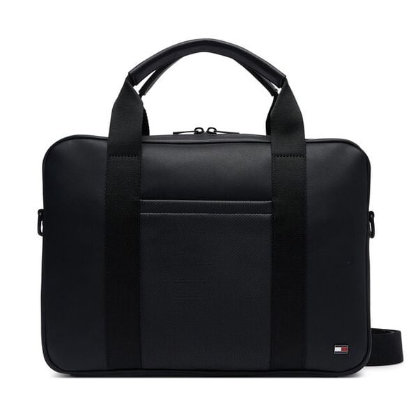 Torba na laptopa Tommy Hilfiger. Czarne torby na laptopa Tommy Hilfiger. Za 569.99 zł.