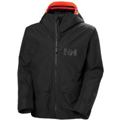 Kurtka narciarska Helly Hansen Emiko Shell. Czarne kurtki narciarskie i snowboardowe Helly Hansen, m, bez wzorów, narciarskie. Za 1,399.00 zł.