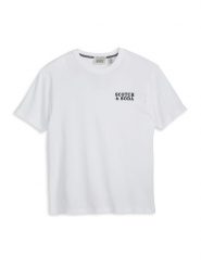 Scotch & Soda Koszulka w kolorze białym rozmiar: M. Białe bezrękawniki Scotch & Soda, m, bez wzorów, z bawełny, bez kołnierzyka, bez ramiączek. Za 83.62 zł.