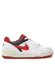 Nike Sneakersy Full Force Lo FB1362 102 Biały. Białe buty sportowe casual Nike, bez wzorów, ze skóry, bez zapięcia. Za 409.99 zł.