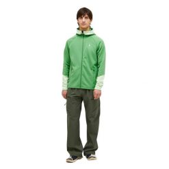Bluza Peak Performance męska Rider Zip Hood zielona - XXL. Zielone bluzy Peak Performance, m, bez wzorów, bez kaptura. Za 679.00 zł.
