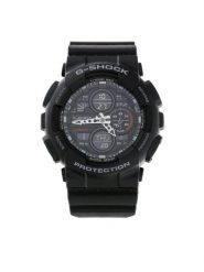 G-Shock Zegarek GA-140-1A1ER Czarny. Czarne zegarki G-Shock. Za 449.99 zł.