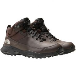 Buty turystyczne męskie The North Face M Storm Strike III WP. Czarne buty trekkingowe The North Face, bez wzorów, bez zapięcia, trekkingowe. Za 487.00 zł.