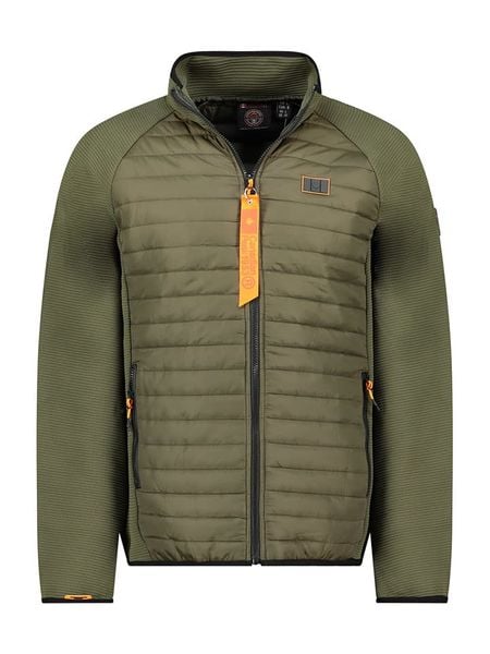 Canadian Peak Kurtka polarowa "Trabouleak" w kolorze khaki rozmiar: XL. Brązowe kurtki Canadian Peak, xl, z aplikacjami, z materiału, bez kaptura. Za 166.10 zł.