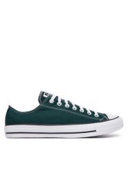 Converse Trampki Chuck Taylor All Star A18101C Zielony ciemny. Zielone trampki Converse, m, bez wzorów, bez zapięcia. Za 329.99 zł.