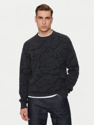 Boss Sweter Kratere 50523579 Czarny Relaxed Fit. Czarne swetry rozpinane Boss, m, bez wzorów, z syntetyku, bez kołnierzyka, bez ramiączek. Za 899.99 zł.
