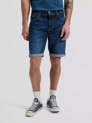 MESKIE SZORTY LEE 5 POCKET SHORT HALO 112377689. Szorty Lee, bez wzorów, z jeansu. Za 159.99 zł.