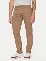 U.S. Polo Assn. Spodnie materiałowe MUP3385 Beżowy Slim Fit. Brązowe spodnie materiałowe U.S. Polo Assn., m, bez wzorów, z bawełny. Za 199.99 zł.