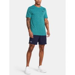 Spodenki treningowe męskie Under Armour UA Vanish Woven 6in. Niebieskie szorty Under Armour, m, bez wzorów, sportowe. Za 129.99 zł.