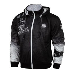 Bluza sportowa męska EXTREME HOBBY PSYCHO CLOWN. Czarne bluzy z kapturem EXTREME HOBBY, m, bez wzorów, z poliesteru, z kapturem. Za 259.00 zł.