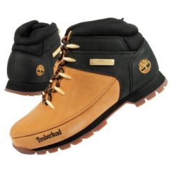 Buty trekkingowe Timberland Euro Sprint TB0A1NHJ brązowe. Brązowe trekkingi bez wzorów, ze skóry, bez zapięcia. Za 1,070.11 zł.