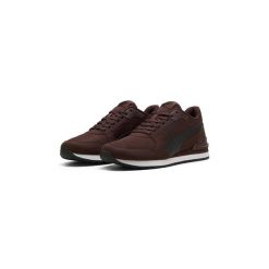 Buty na co dzień Męskie Puma St Runner Sportowe Sneakersy. Brązowe buty do biegania Puma, bez wzorów, bez zapięcia, do biegania. Za 239.00 zł.