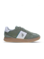 U.S. Polo Assn. Sneakersy w kolorze zielonym rozmiar: 43. Zielone buty sportowe casual U.S. Polo Assn., bez wzorów, z okrągłym noskiem, bez zapięcia. Za 173.99 zł.