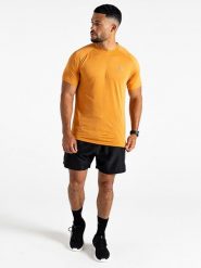 Dare 2b Koszulka funkcyjna "Accelerate" w kolorze żółtym rozmiar: S. Żółte t-shirty sportowe Dare 2B, bez wzorów, z materiału, bez ramiączek, outdoorowe. Za 48.62 zł.