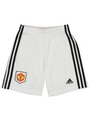 Adidas Szorty sportowe "Manchester United FC" w kolorze białym rozmiar: 176. Białe krótkie spodenki sportowe Adidas, bez wzorów. Za 61.17 zł.