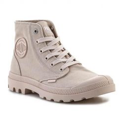 Buty do chodzenia męskie Palladium Mono Chrome. Brązowe buty sportowe casual Palladium, bez wzorów, z materiału, bez zapięcia. Za 455.00 zł.
