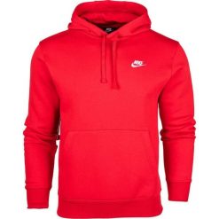 Bluza sportowa męska Nike NSW Club Hoodie. Czerwone bluzy bez kaptura Nike, m, bez wzorów, bez kaptura. W wyprzedaży za 189.00 zł.