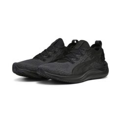Buty Puma Electrify Nitro 3 Knit, Mężczyźni. Czarne buty do biegania Puma, bez wzorów, bez zapięcia, do biegania. W wyprzedaży za 490.00 zł.