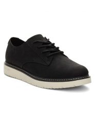 TOMS Skórzane sneakersy w kolorze czarnym rozmiar: 40. Czarne buty sportowe casual Toms, bez wzorów, bez zapięcia. Za 241.56 zł.