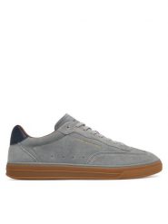 Tommy Hilfiger Sneakersy Th Lo Lux Suede Sneaker FM0FM05997 Szary. Szare buty sportowe casual Tommy Hilfiger, bez wzorów, ze skóry, bez zapięcia. Za 529.99 zł.