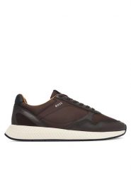 BOSS Sneakersy Titanium 50568757 Brązowy. Brązowe buty sportowe casual Boss, bez wzorów, z materiału, bez zapięcia. Za 849.99 zł.