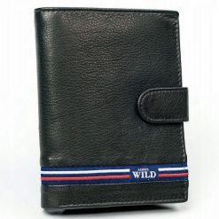 Portfel męski Always Wild N4L-GV czarny. Czarne portfele Always Wild, bez wzorów, ze skóry. Za 59.99 zł.