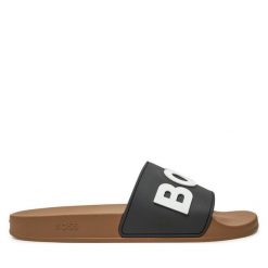 Klapki BOSS. Brązowe klapki Boss. Za 229.99 zł.