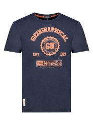 Geographical Norway Koszulka "Jamilia" w kolorze granatowym rozmiar: M. Niebieskie bezrękawniki Geographical Norway, m, bez wzorów, z bawełny, bez kołnierzyka, bez ramiączek. Za 52.67 zł.