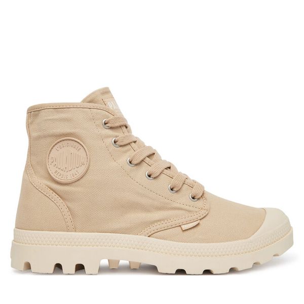 Trapery Palladium. Brązowe trapery Palladium, bez zapięcia. Za 399.99 zł.