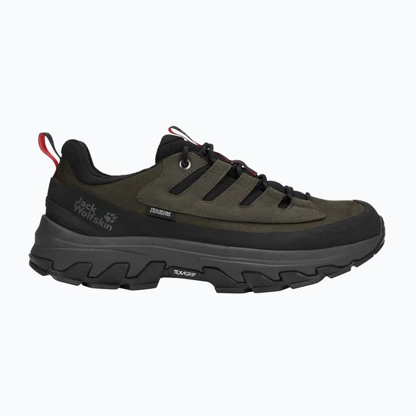 Buty trekkingowe męskie Jack Wolfskin Apex Hike Texapore Low. Brązowe buty turystyczne Jack Wolfskin, bez wzorów, bez zapięcia, trekkingowe. Za 739.99 zł.