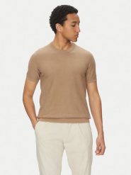 JOOP! Jeans Sweter 15 JJK-14Simoro 30045813 Beżowy Modern Fit. Brązowe swetry rozpinane JOOP! Jeans, l, bez wzorów, z bawełny, bez kołnierzyka, bez ramiączek. Za 319.99 zł.