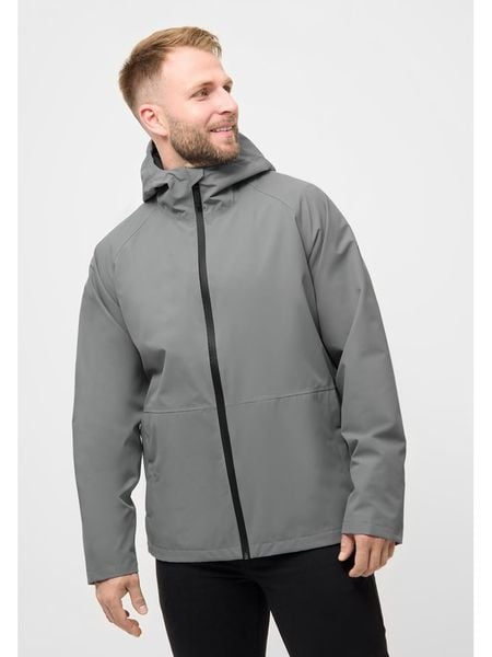 Derbe Kurtka funkcyjna w kolorze szarym rozmiar: XL. Szare kurtki outdoor i hardshell Derbe, m, bez wzorów, z materiału, bez kaptura. Za 319.13 zł.