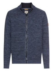 Camel Active Kardigan w kolorze granatowym rozmiar: M. Niebieskie swetry rozpinane Camel Active, m, bez wzorów, z bawełny, bez kołnierzyka, bez ramiączek. Za 187.52 zł.