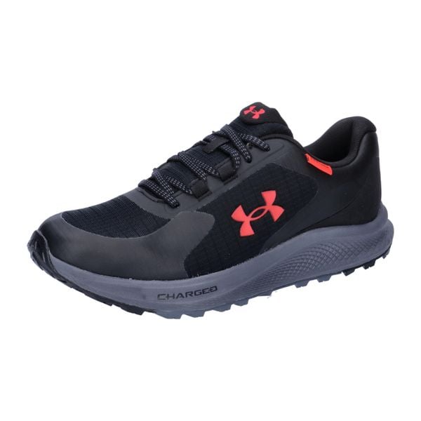 Buty trekingowe Under Armour Bandit Trail 3. Czarne buty do biegania Under Armour, bez wzorów, bez zapięcia, do biegania. Za 438.00 zł.
