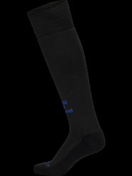 Hummel skarpety piłkarskie hmlBLAZE26 – Wzmocniony komfort – BLACK/BLUE. Czarne skarpety Hummel, bez wzorów, z bawełny. Za 92.67 zł.