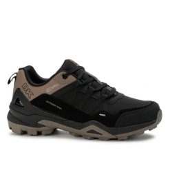 Buty męskie sportowe trekkingowe turystyczne DK VENOM. Brązowe buty turystyczne DK, bez wzorów, z materiału, bez zapięcia, trekkingowe. Za 199.00 zł.