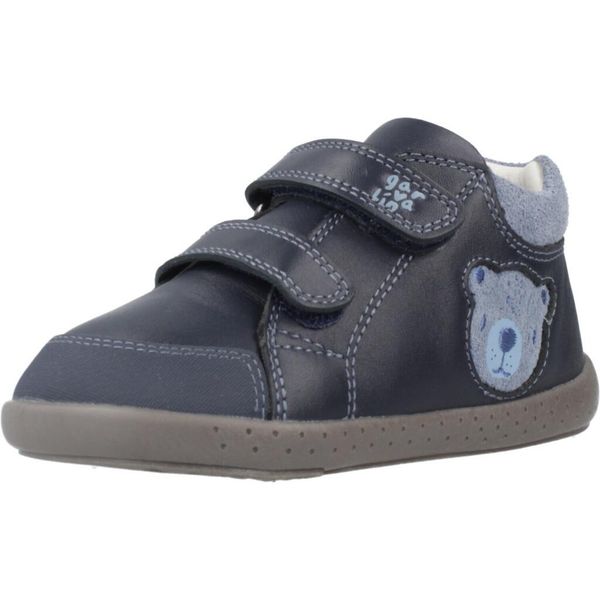 Buty GARVALIN 251309G Niebieski. Niebieskie buty turystyczne GARVALIN, bez wzorów, z materiału, bez zapięcia, na fitness i siłownię. Za 175.99 zł.
