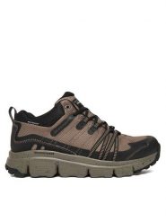 Skechers Trekkingi Summits At 237701 TNBK Brązowy. Brązowe trekkingi Skechers, bez wzorów, ze skóry, bez zapięcia. Za 339.99 zł.