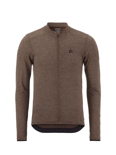 Craft Koszulka kolarska "Core Bike Essence Wool" w kolorze brązowym rozmiar: XXL. Brązowe kurtki outdoor i hardshell Craft, xxl, bez wzorów, z wełny, bez kaptura. Za 204.95 zł.