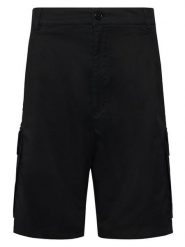 HUGO Szorty materiałowe Craysen 50556891 Czarny Straight Fit. Czarne szorty Hugo, m, bez wzorów, z bawełny. Za 499.99 zł.