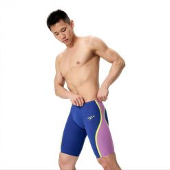 Strój startowy pływacki męski Speedo Lzr Intent 2.0. Niebieskie odzież kąpielowa Speedo, m, bez wzorów, sportowe. Za 1,499.99 zł.