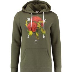 Hype SQUARE ROSE Bluza z kapturem khaki. Bluzy z kapturem marki Hype, m, z bawełny, z kapturem. W wyprzedaży za 199.20 zł.