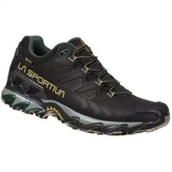 Buty trekkingowe męskie La Sportiva Ultra Raptor II Leather GTX. Czarne buty turystyczne La Sportiva, bez wzorów, z gore-texu, bez zapięcia, trekkingowe, gore-tex. Za 849.99 zł.
