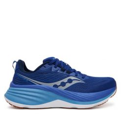 Buty do biegania Saucony. Niebieskie buty do biegania Saucony, bez wzorów, bez zapięcia, do biegania. Za 579.99 zł.